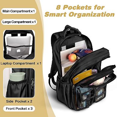 Clear Backpack Starry Sky Pattern Spacious Storage Comfortable Carry Travel School Use