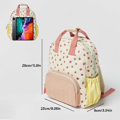 Cute Sunflower Mini Backpack For Toddlers 2-4 Adjustable Straps Durable Compact