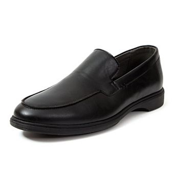 Men's Black Dress Loafers