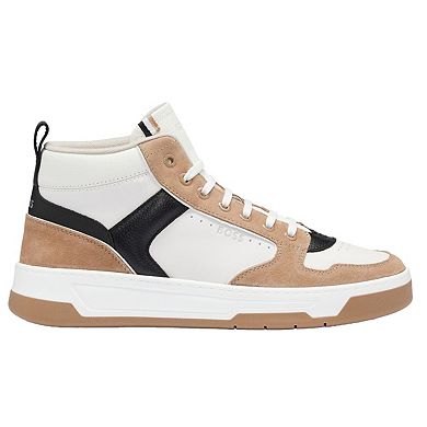 Boss Mens Baltimore Leather Trainers