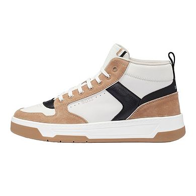 Boss Mens Baltimore Leather Trainers