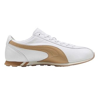 Puma Mens Sprint Cowhide Leather Lace Up Trainers