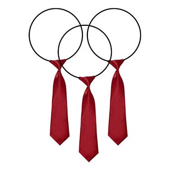 3 pc Dog Collar Grooming Ties, Dog Neck Ties Bulk Pet Bow Collar