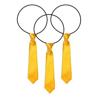 3 pc Dog Collar Grooming Ties, Dog Neck Ties Bulk Pet Bow Collar