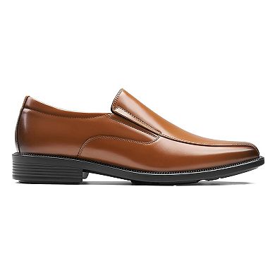 Men's Brown Slip-On Dress Loafers