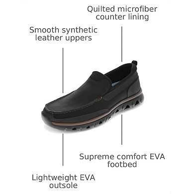 Men's Black Casual Loafers