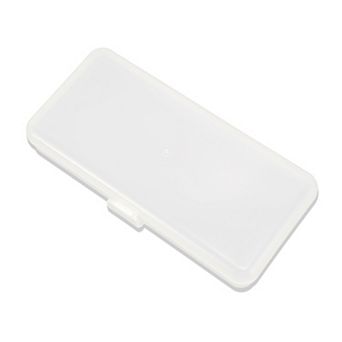 7.44"x3.82"x1.18" 1 pc Clear Reusable Storage Box Clear