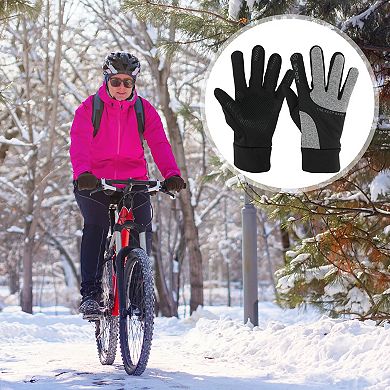 1Pair Warm Running Gloves