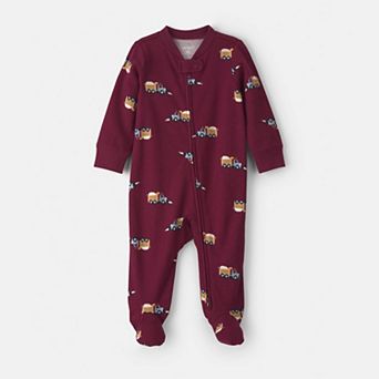 Baby Boy Carter's 100% Cotton 2-Way Zip Sleep & Play Pajamas