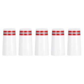 Golf Plastic Ferrules, Golf Club Ferrules Fits Tapered Steel Shafts 5 pc