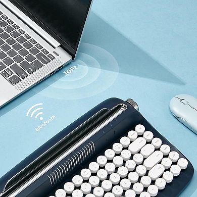 B503 Retro Typewriter Bluetooth Keyboard