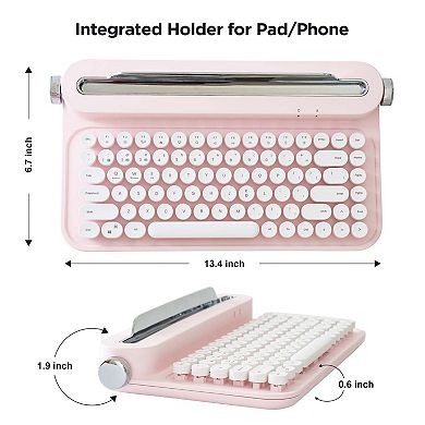 B305 Retro Typewriter Bluetooth Keyboard