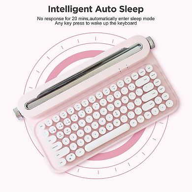 B305 Retro Typewriter Bluetooth Keyboard