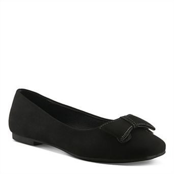 Patrizia Camiloria Women's Bow Accent Ballet Flats