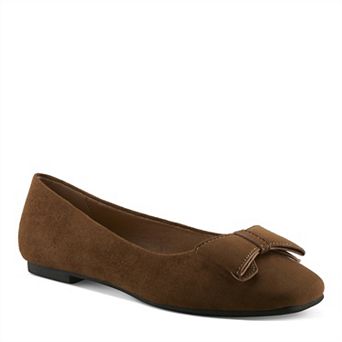 Patrizia Camiloria Women's Bow Accent Ballet Flats