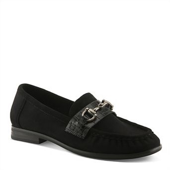 Patrizia Ineshara Women's Moc Toe Slip-On Loafers