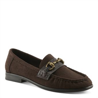 Patrizia Ineshara Women's Moc Toe Slip-On Loafers