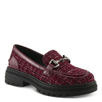 Patrizia Nacarri Women's Slip-On Lug Sole Loafers