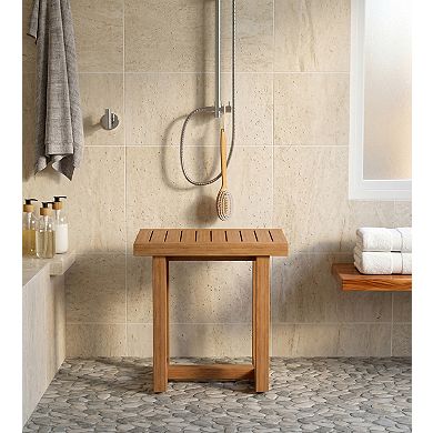 The Original 18" Spa Teak Shower Bench