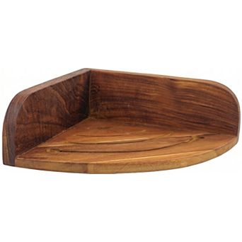 The Original Kai Corner Teak Shower Shelf
