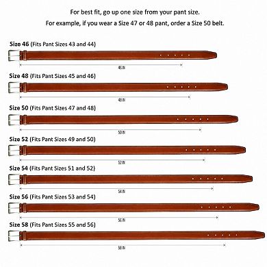 Trafalgar Men's Riverside Big and Tall Solid Stretch Weave Belt