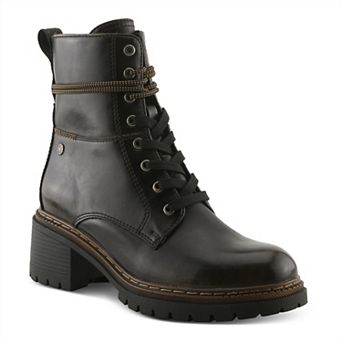 Patrizia Eastendgirl Women's Lace-Up Block Heel Ankle Boots