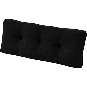 Tufted Non Slip Overstuffed Bench Cushion Microfiber Foam Seat Easy Care