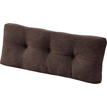 Tufted Non Slip Overstuffed Bench Cushion Microfiber Foam Seat Easy Care
