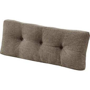 Tufted Non Slip Overstuffed Bench Cushion Microfiber Foam Seat Easy Care