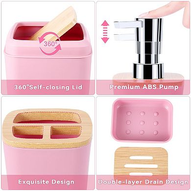 Ultra Soft Absorbent Microfiber Bathroom Accessory Glitter Shower Curtain Set