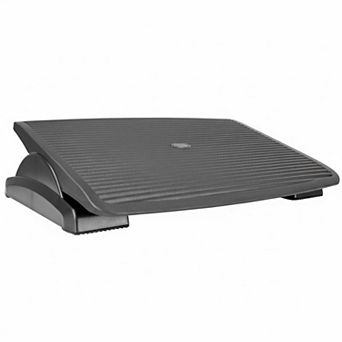 Under Desk Footrest Adjustable 3 Tilt Positions Large Non Slip Massaging Surface Office Home