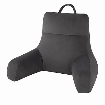 Shredded Memory Foam Sit Lounger With Arms Armrest Storage For Reading Tv Dorm