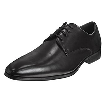 Men's Black Leather Oxford Shoes
