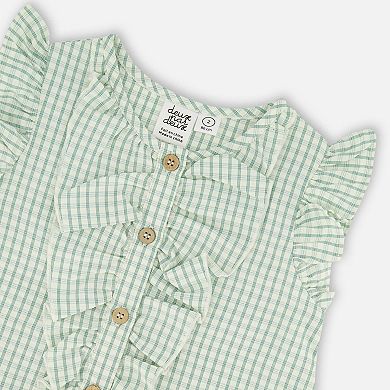 Little Kids Girl Plaid Poplin Dress