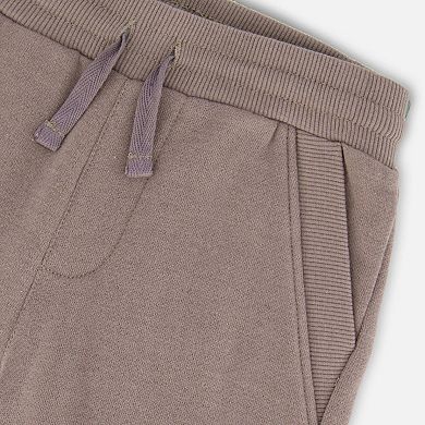 Little Kids Boy French Terry Drawstring Waist Shorts