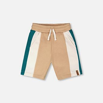 Little Kids Boy Sporty French Terry Shorts
