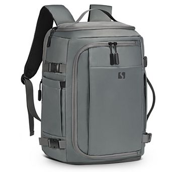 Expandable Laptop Travel Backpack, TSA Carry-On Bag Water-Resistant