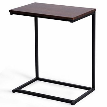Costway 22''x14''x26'' Sofa Side End Table Laptop Holder Multiple Stand Desk