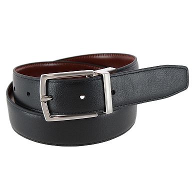 Tallia Boy's 30mm Smooth Leather Reversible Belt