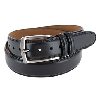 Danbury Men's 35mm Double Loop Leather Dress Belt