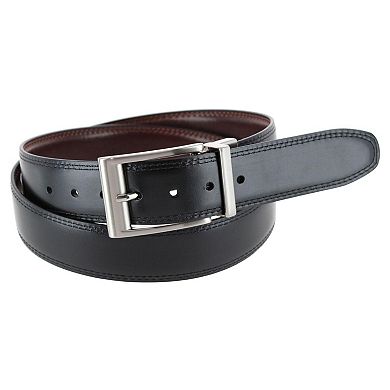 Danbury Men's 35mm Reversible Leather Dress Belt