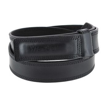 Wrangler Men's 1.5 Inch Mechanics No Scratch Leather Work Belt
