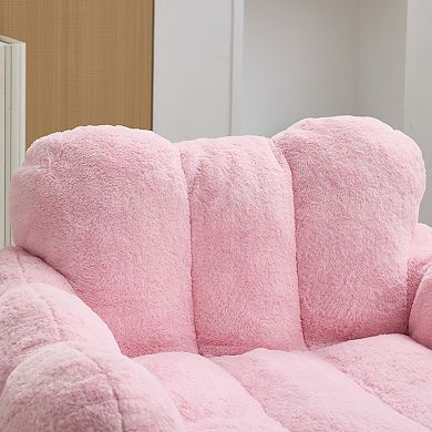 GOODSILO Portable Ergonomic Compression Bean Bag Sofa No Assembly Required for Home Use