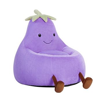 YIORTWO 31 Inch Bean Bag Chair Faux Fur Lounge Sofa for Kids Teens