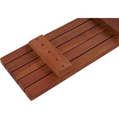 Spa Teak Slatted Bathtub Caddy
