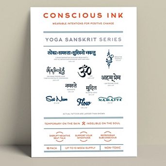 Yoga Sanskrit Variety 10-Pack