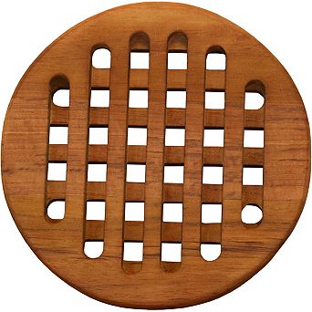 Manada Teak Round Trivet