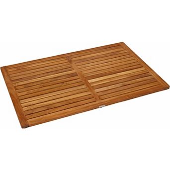 Spa Kitchen Anti-Fatigue Teak Floor Mat