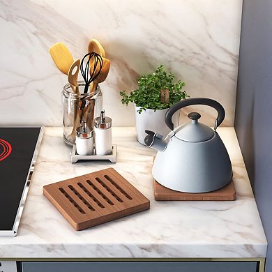 Manada Teak Square Trivet