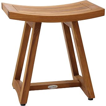 Patented 18" Asia Buru Teak Shower Bench